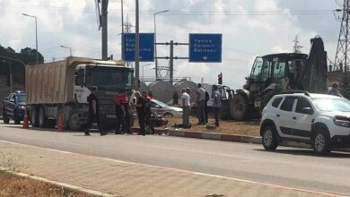 canakkale canda kamyon ile motosiklet capisti 1 agir yarali 112c610 |