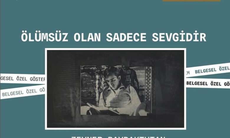 tunc basarana ithaf edilen olumsuz olan sadece sevgidir belgeseli adana altin kozada izleyiciyle bulusuyor 238922b |