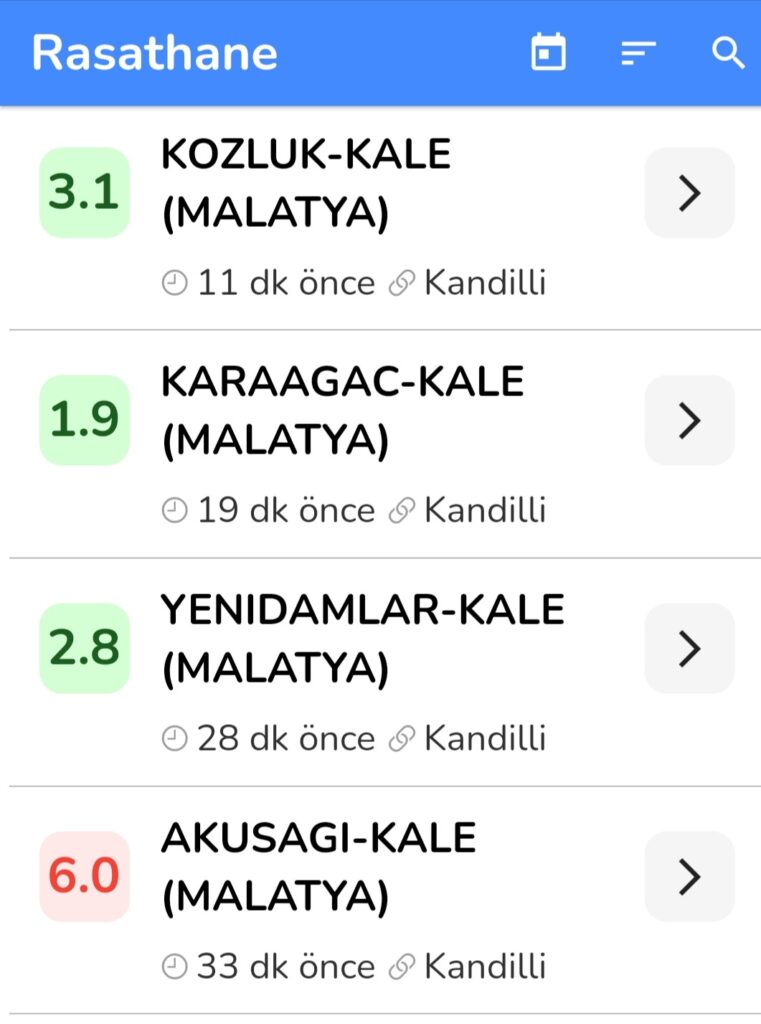 Malatya'da 6 büyüklüğünde deprem 3 Screenshot 20241016 111952 |