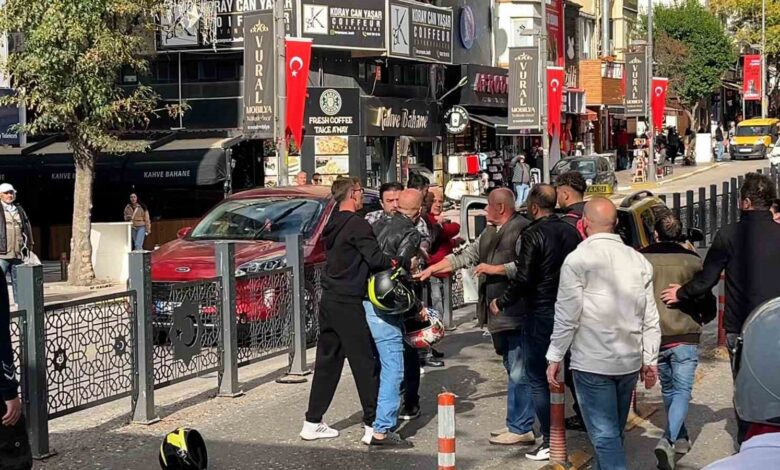 bandirmada kaza sonrasi kavga suruculer birbirine girdi b169b70 |