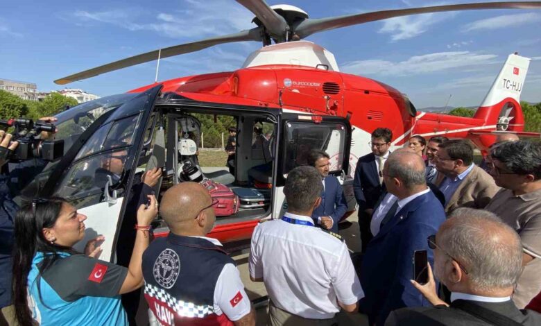 canakkalede ambulans helikopter goreve basladi a56554f |