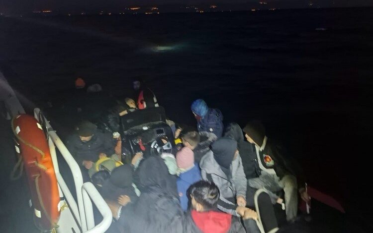 ayvalikta 12si cocuk 27 duzensiz gocmen yakalandi 0bc60ac |