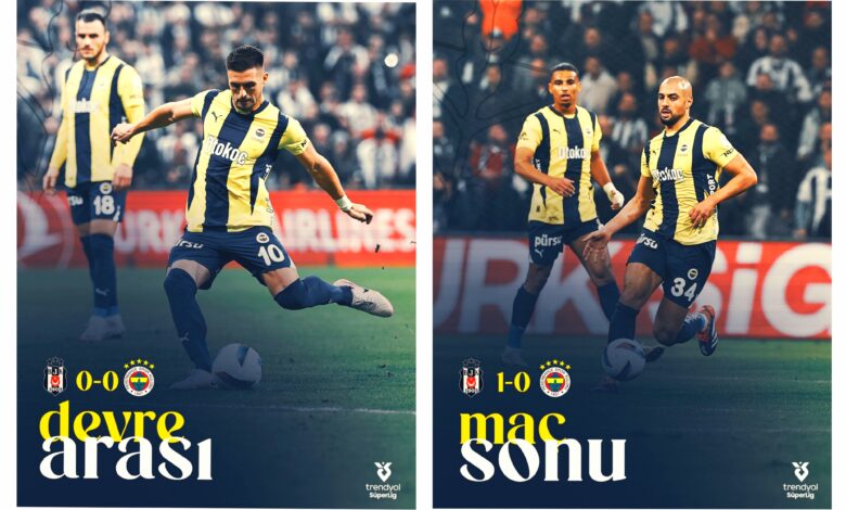 Fenerbahçe, ilk kez gol atamadı, galibiyet serisine Beşiktaş son verdi 1 InCollage 20241207 214350009 |