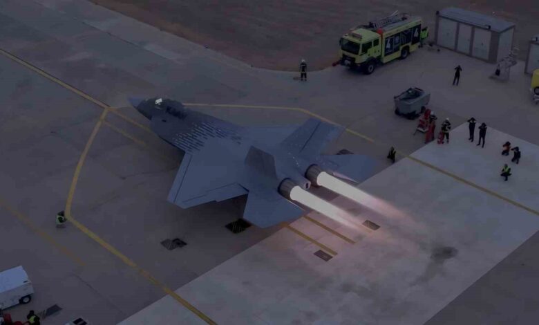 TUSAŞ'tan "KAAN" paylaşımı 1 tusastan kaan paylasimi 3dad999 |