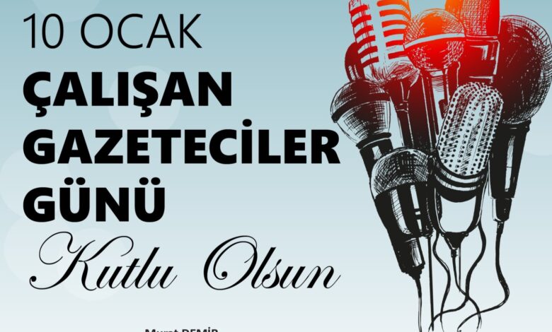 Demir'den gazetecilere kutlama mesajı 1 111 |