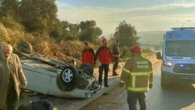 bandirmada fiat tofas otomobil takla atti 2ab2bfa |