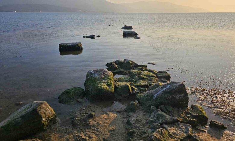 erdek korfezinde deniz cekildi antik liman gun yuzune cikti 0bc60ac |