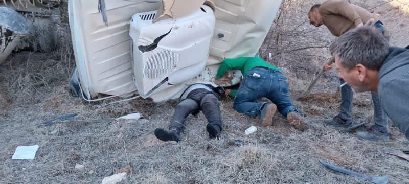 ankarada kontrolden cikan tir ucurumdan yuvarlandi 1 olu 1 yarali 3d9946a00048 |