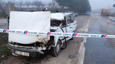 canakkalede trafik kazasi 1 olu 1 agir yarali 57b1e12 |