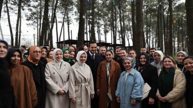 ak parti istanbul il kadin kollari 8 mart dunya kadinlar gununde hatira ormaninda fidan dikti 74052cec40b2 |