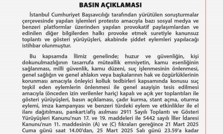 ankara valiliginden de 5 gunluk eylem yasagi karari 8903eeba1af9 |
