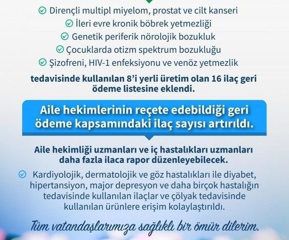 bakan isikhan 5i kanser ilaci olmak uzere 16 ilaci geri odeme kapsamina aldik 8d5b70d08bee |