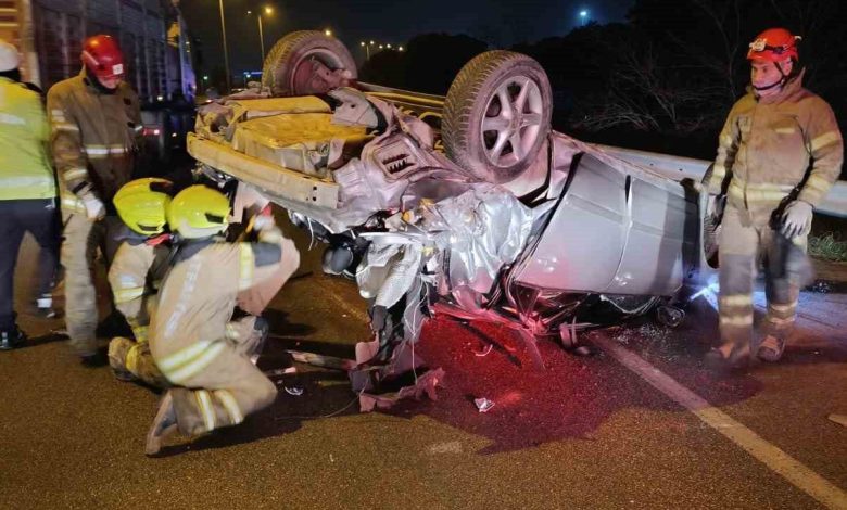 bandirma canakkale karayolunda trafik kazasi 1 yarali f46904e05900 |