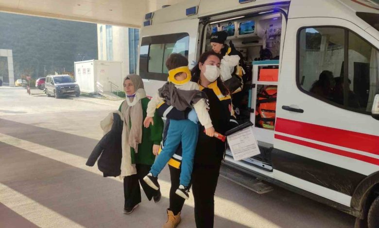 bursada hafif ticari arac ile otomobil carpisti 5 yarali c23016194468 |