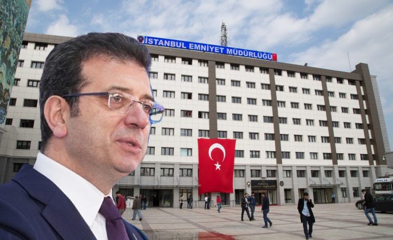 İBB Başkanı Ekrem İmamoğlu emniyete getirildi 1 emniyet mudurlug 768x509 1 |