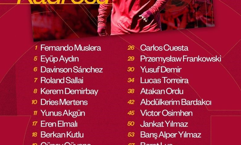 Galatasaray’ın, Alanyaspor maçı kamp kadrosu belli oldu 1 galatasarayin alanyaspor maci kamp kadrosu belli oldu 9cdde441f830 |