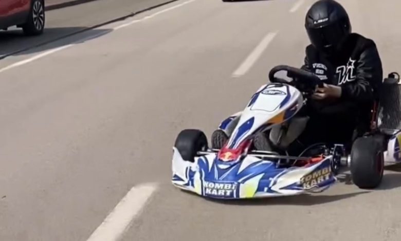 go kart surucusu pisti sasirdi trafige cikip drift atti 44a18f47daf9 |