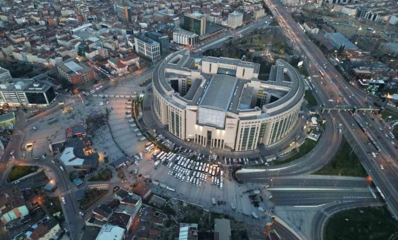 istanbul adalet sarayi onunde alinan guvenlik onlemi havadan goruntulendi 06c6e2b665af |