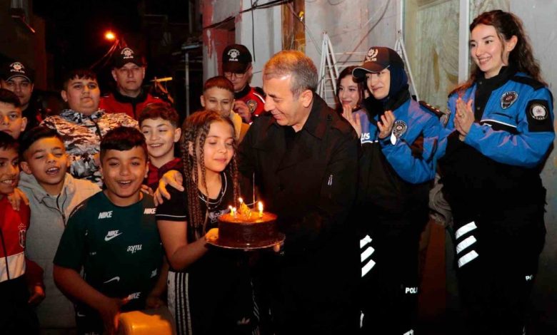 kucuk kiza emniyetten dogum gunu surprizi 9fdb7d745768 |