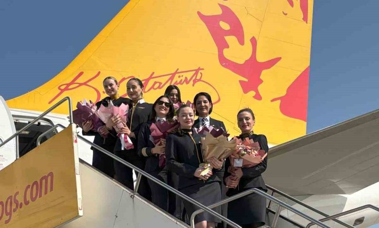 Pegasus’tan Dünya Kadınlar Günü’ne özel sefer 1 pegasustan dunya kadinlar gunune ozel sefer 0dba0b06b890 |