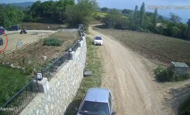 arazi motosikletinin kaza ani kamerada 74bd4628511a |