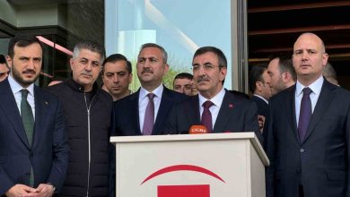cumhurbaskani yardimcisi cevdet yilmaz sirri sureyya onderi ziyaret etmek icin hastaneye geldi 2e158d527297 |