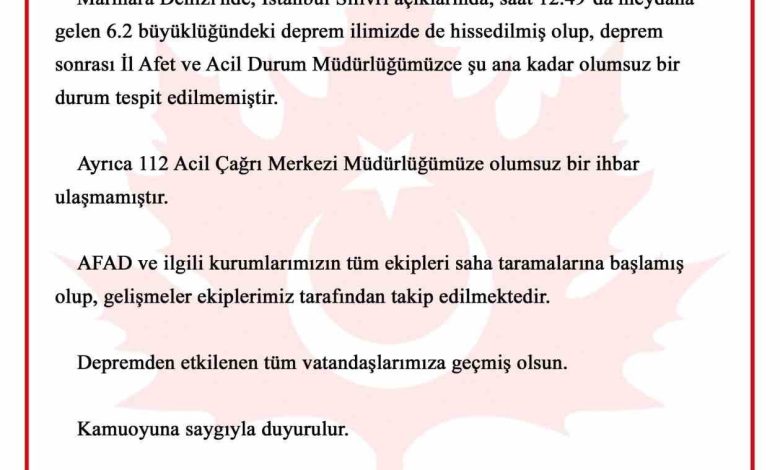 Depremle ilgili Bursa Valiliği’nden açıklama 1 depremle ilgili bursa valiliginden aciklama cf76e52020f8 |