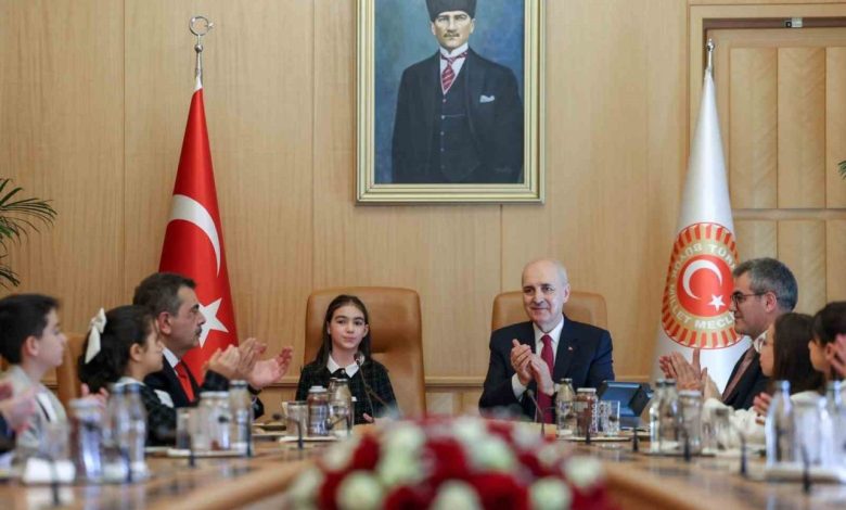 tbmm baskani kurtulmus makamini 4uncu sinif ogrencisi berraya devretti 5209371a5a50 |