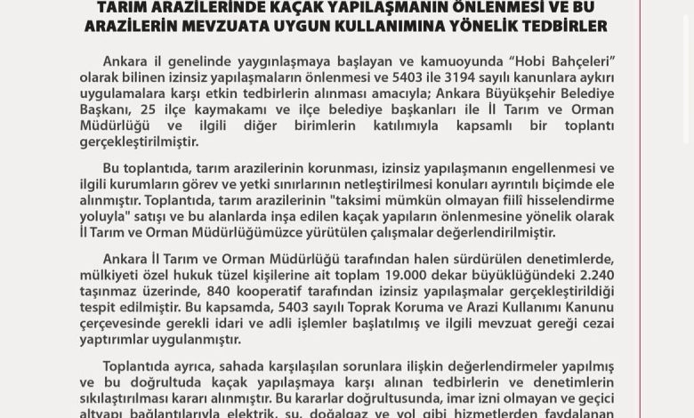 ankara valiliginden hobi bahcelerine iliskin karar kacak yapilara yasak 1311282eebcd |