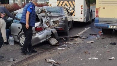 ankarada isci servisi kirmizi isikta bekleyen araclara carpti 14 yarali 99dd580d1ffb |