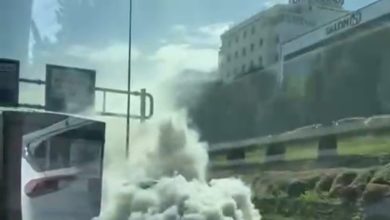 ariza yapan arac trafigi dumana katti 1260c384ada1 |