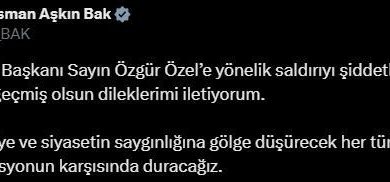 bakan bak chp genel baskani ozgur ozele yonelik saldiriyi siddetle kiniyor kendisine gecmis olsun dileklerimi iletiyorum fb994d502781 |