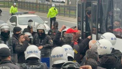 besiktas ve sisliden taksime izinsiz yurumek isteyen gruba mudahale 7959162b48a9 |