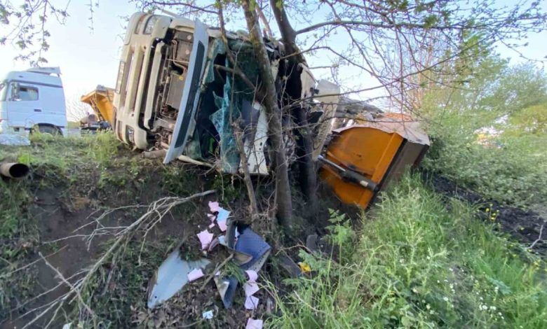 Çan’da kömür yüklü kamyon devrildi, sürücü yaralandı 1 canda komur yuklu kamyon devrildi surucu yaralandi 2e237dbe069b |
