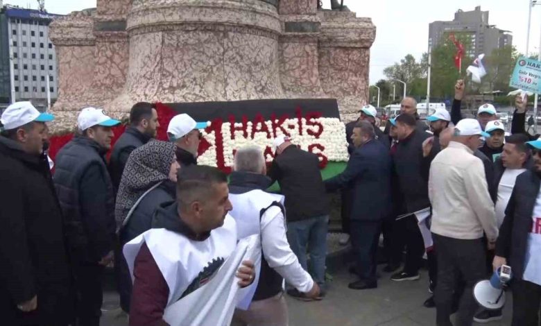 HAK-İŞ Konfederasyonu üyeleri, Kazancı Yokuşu’na karanfil, Taksim’e çelenk bıraktı 1 hak is konfederasyonu uyeleri kazanci yokusuna karanfil taksime celenk birakti 3d5e5d0c9a02 |