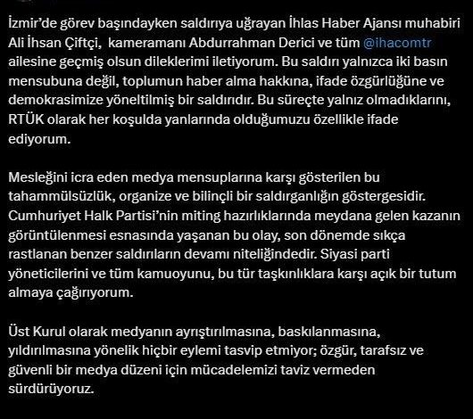rtuk baskani sahinden saldiriya ugrayan iha ekibine gecmis olsun mesaji b0c378ebac74 |