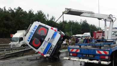 tuzlada hasta nakil ambulansi yan yatti 3 yarali 13add79a9753 |