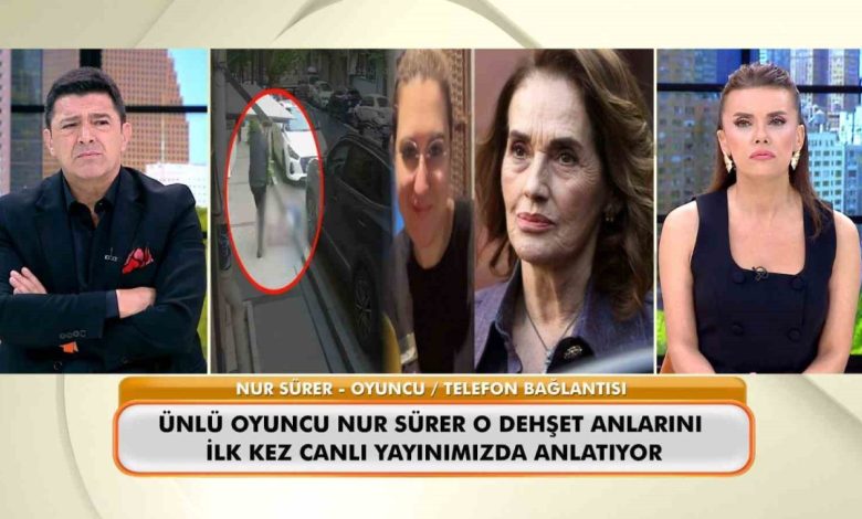 Ünlü sanatçı Nur Sürer, Şişli’deki cinayet anlarını canlı yayında anlattı 1 unlu sanatci nur surer sislideki cinayet anlarini canli yayinda anlatti c5bd3b47c4dd |