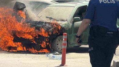 ankarada bir arac alev alev yandi 51cb4ccb2312 |