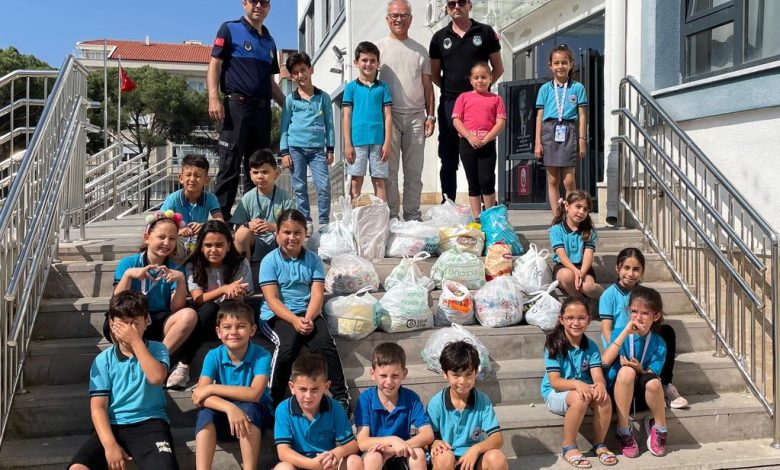 Burhaniye’de atık piller doğaya kazandırılıyor 1 burhaniye atik pil |