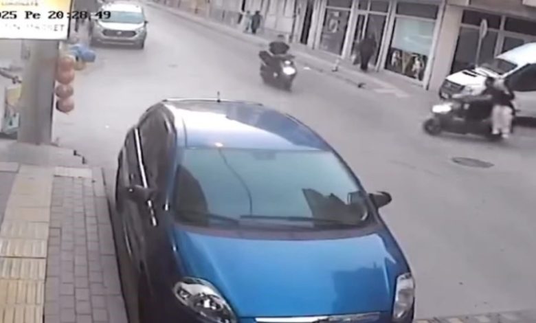 bursada iki motosiklet carpisti kaza ani kamerada b60dbeae2023 |
