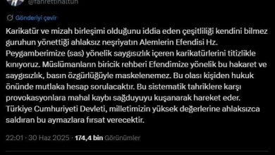 fahrettin altun peygamberimize yonelik saygisizlik iceren karikaturleri siddetle kiniyoruz 84c885434035 |