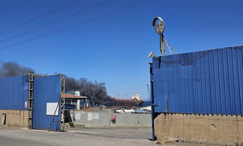 Aliağa’da sökümdeki tanker gemide yangın 1 aliagada sokumdeki tanker gemide yangin d97a3624d175 |