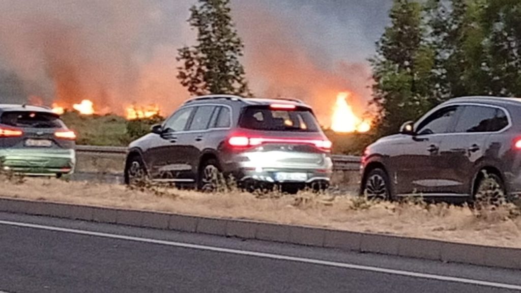 aliagadaki yangin canakkale izmir yoluna ulasti suruculer zor anlar yasadi 17ca78fef706 |