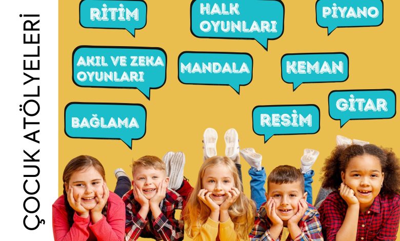 buyuksehir cocuklari birbirinden eglenceli atolyelerle bulusturuyor |