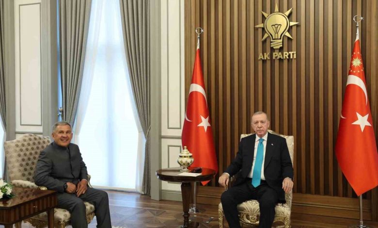Cumhurbaşkanı Erdoğan, Tataristan Cumhurbaşkanı Minnihanov ile görüştü 1 cumhurbaskani erdogan tataristan cumhurbaskani minnihanov ile gorustu a9bf89e665aa |