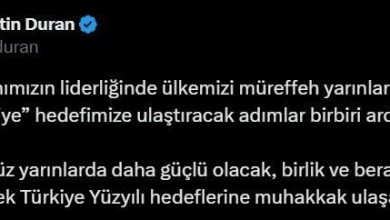 iletisim baskani duran turkiye terorsuz yarinlarda daha guclu olacak birlik ve beraberligini kuvvetlendirerek turkiye yuzyili hedeflerine muhakkak ulasacaktir 53ee52076dc2 |