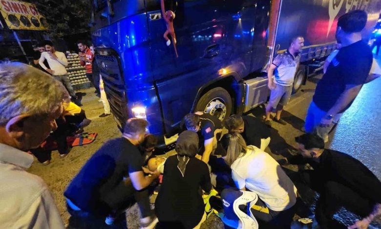 kafasi tirin altina girdi kaski hayatini kurtardi 050818773112 |