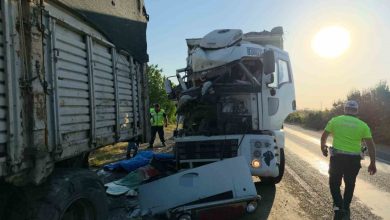 kamyonundaki arizayi kontrol icin inen surucu baska bir kamyonun altinda kaldi 640d276ef52a |