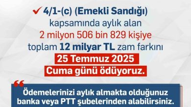 memur emeklisinin ayliklarinin zam farki 25 temmuzda hesaplara yatacak c7ff809de7f9 |